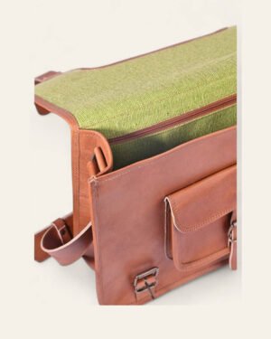 laptop bag pocket strap 3 step pradeep natural 05
