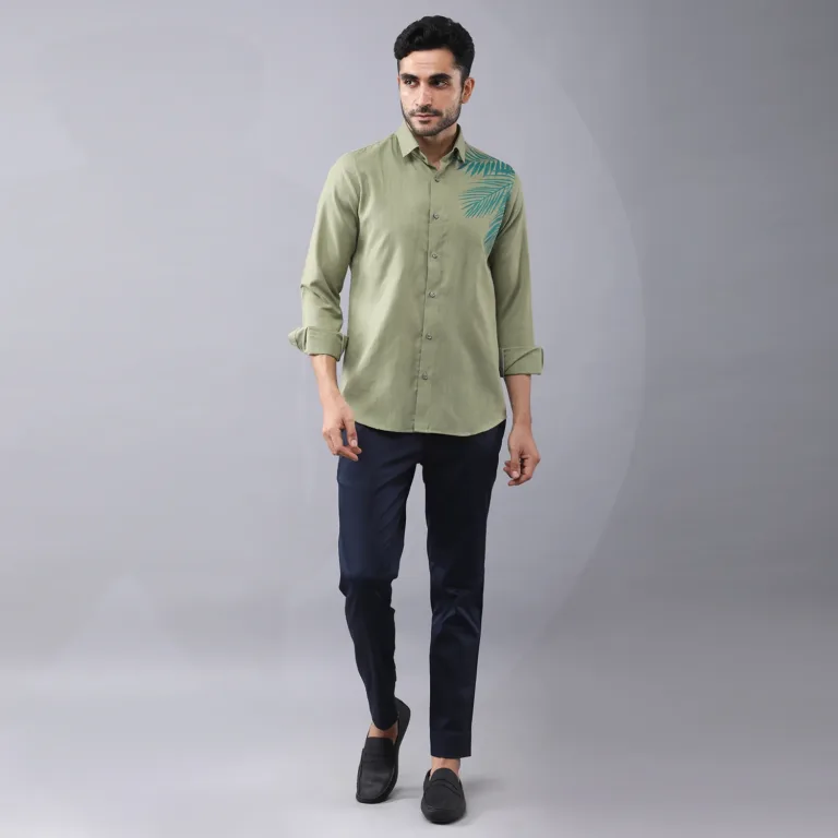 Nature Placement Printed shirt.