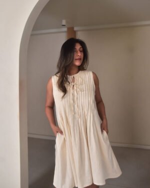 AmaraPinTuckShortDress3