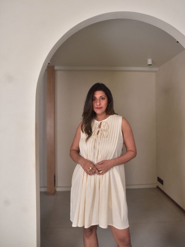 Amara Pintuck Dress