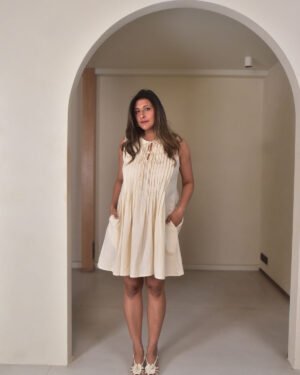 AmaraPinTuckShortDress6