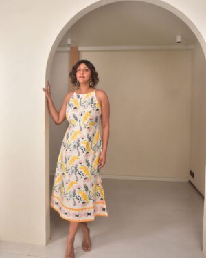 Bird incut dress1