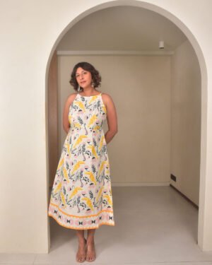 Bird incut dress4