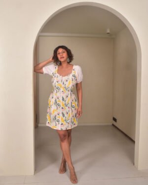 Bird short dress1