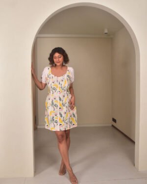 Bird short dress2