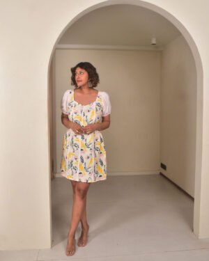 Bird short dress4