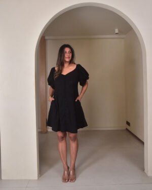 BlackAmaraShortDress5