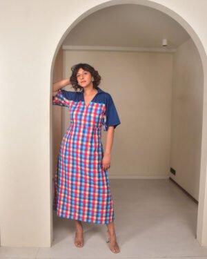 Bluecheckslongdress3