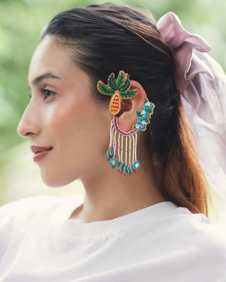 Shilpa Coconut Tree Earcuff