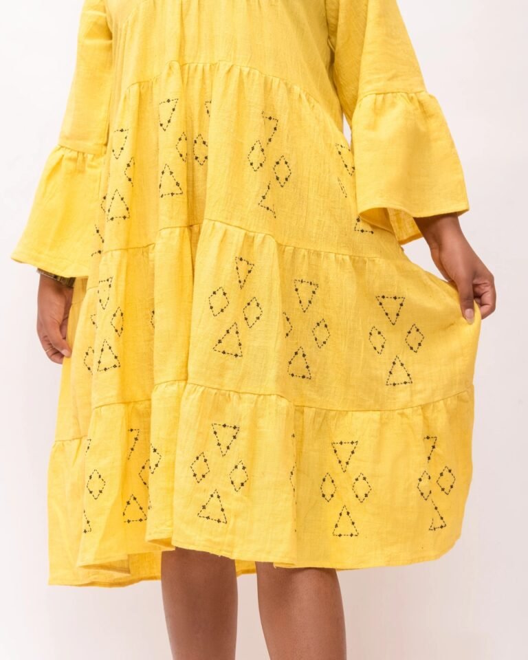 Sunflare Yellow Dress