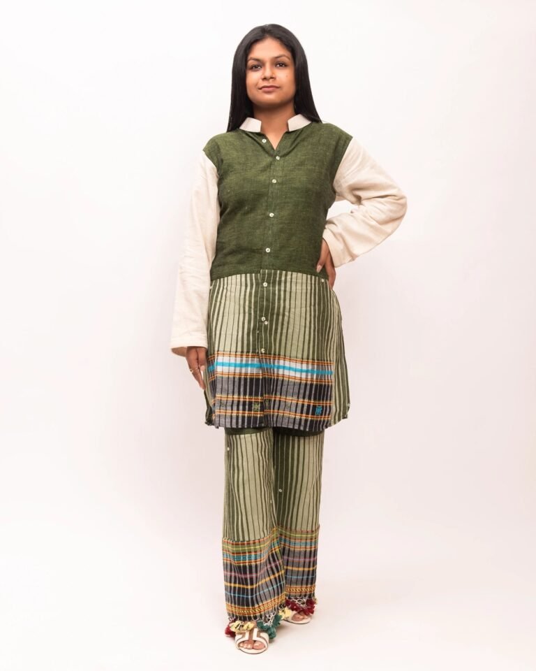 Leafdahlia Green Tunic