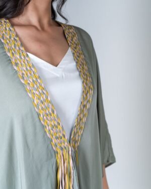 GreenBraidedShortCape 2