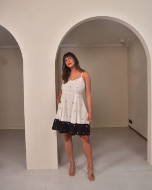 Jamdani BW dress3