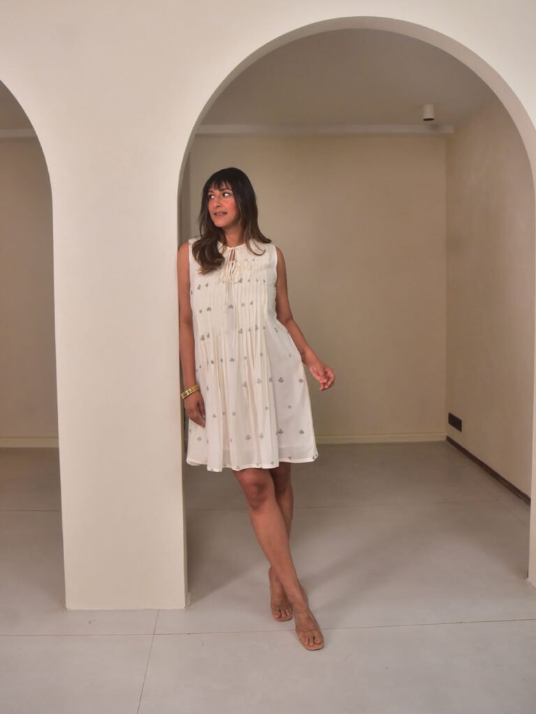 Lumi Pintuck Dress
