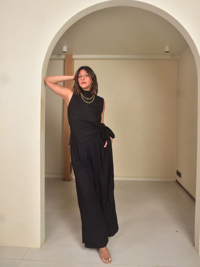 Nyx Turtleneck Tie Top