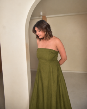 OliveStraplessDress4 82197c15 284c 4af3 88f5 ffee0e70fe1c