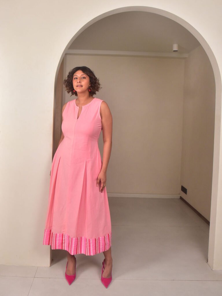 Rose Panelled Dress