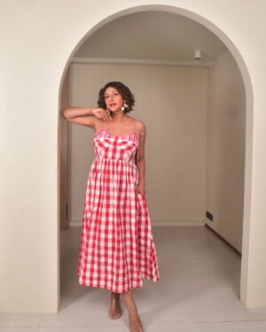 Redcheckstieupdress7