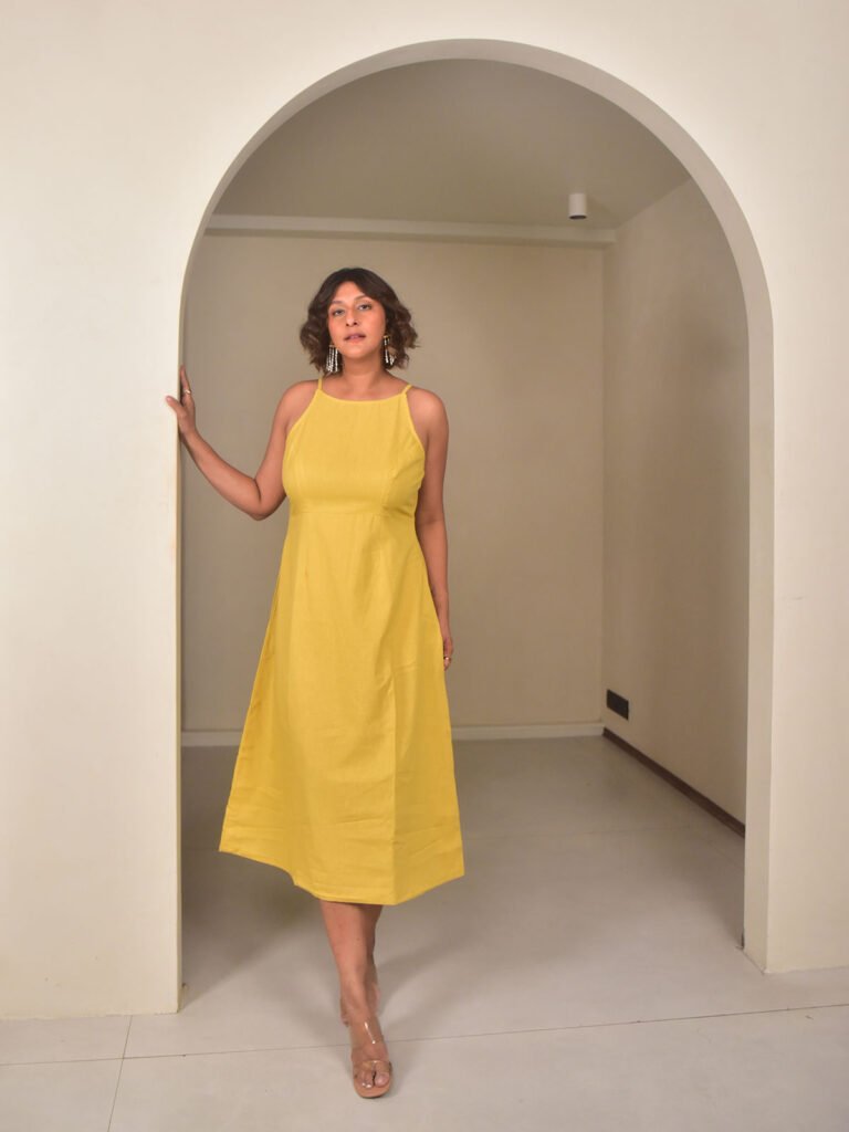 Butter Strappy Dress