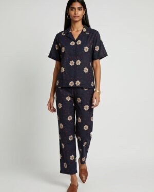 12 May Black Modal Co ord set 4