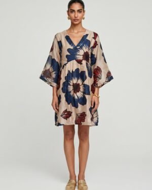 14 Noa White Chanderi Dress 1