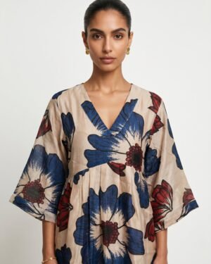 14 Noa White Chanderi Dress 2