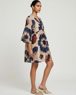 14 Noa White Chanderi Dress 4