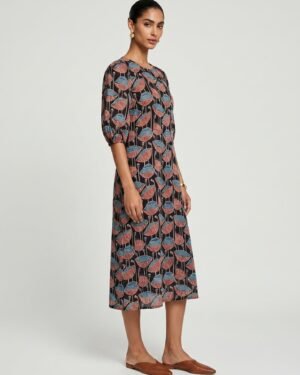 17 Ava Black Modal Dress 2