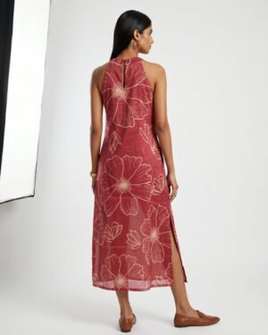 23 Rue Red Modal Dress 6