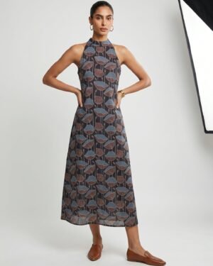 24 Rue Black Modal Dress 1