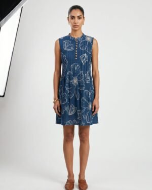 28 Ivy Blue Modal Dress 3