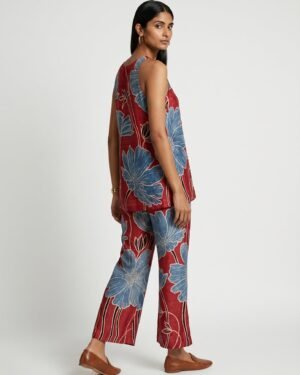 2 Dua Red Modal co ord set 1
