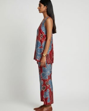 2 Dua Red Modal co ord set 4