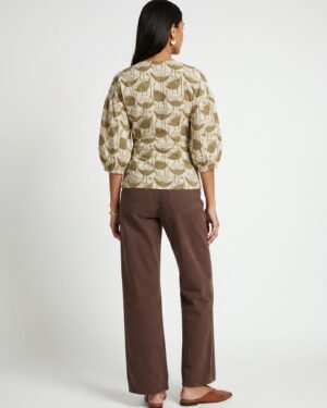 37PiaBeigePoppyCottonTop 1