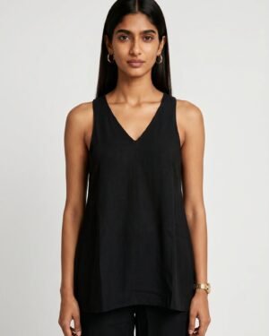 3 Dua Black Chanderi co ord set 4