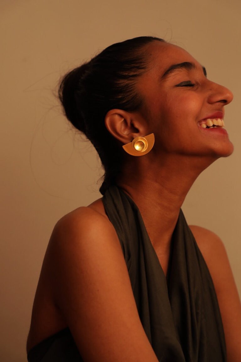 Nova - Half Moon Earring