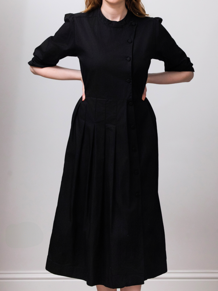 Black Midi Talitha Dress