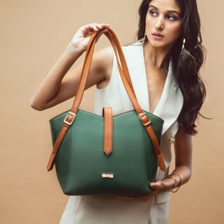 Emerald Elegance Elara Tote