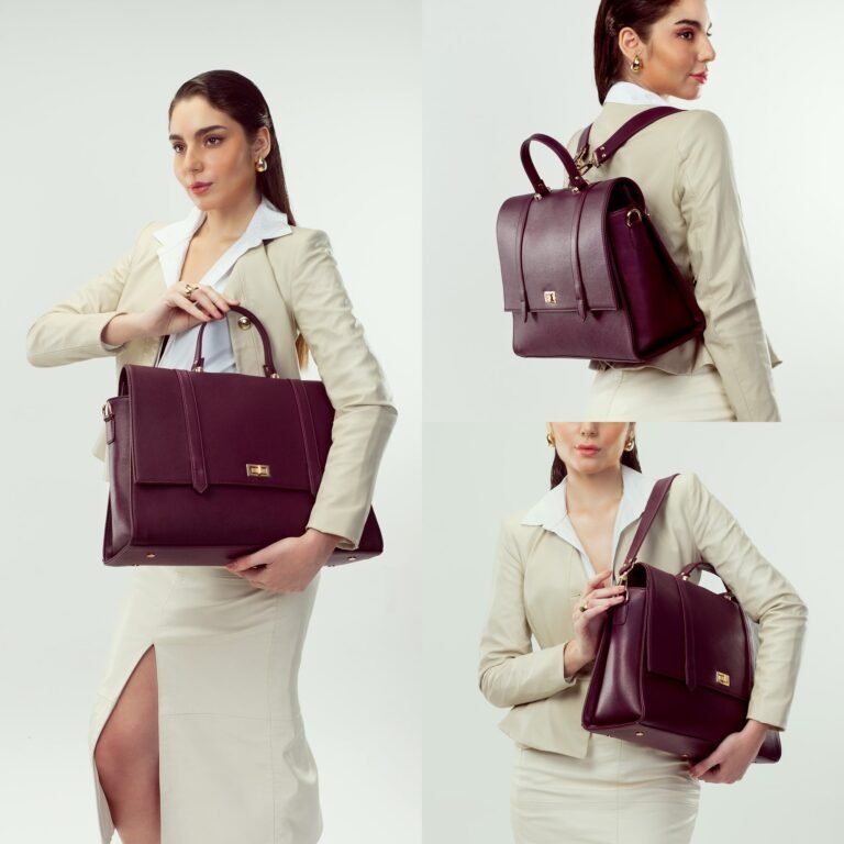Burgundy Belle Convertible Bag