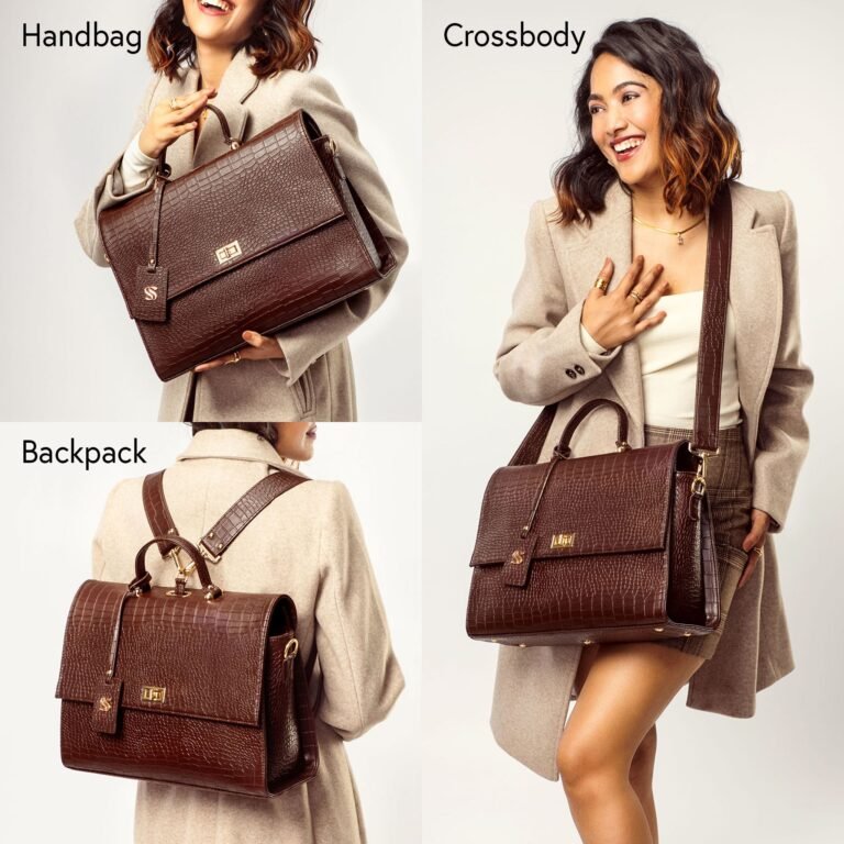 Mahogany Mystique Compact Work Bag