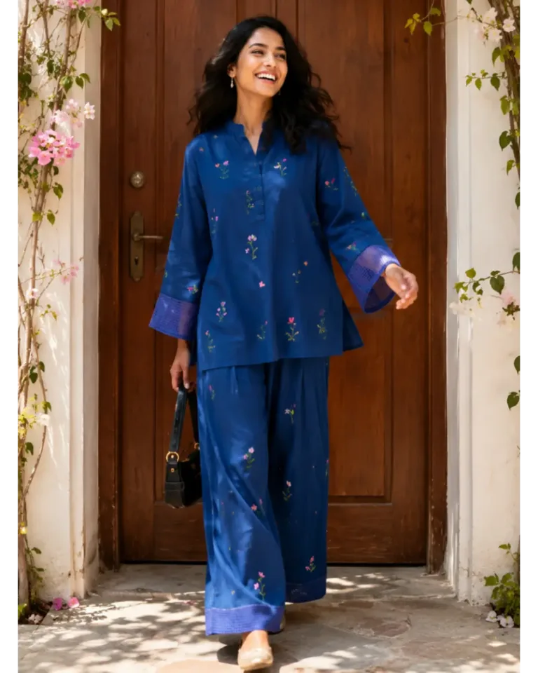 Phoolwari Farshi Salwar Set