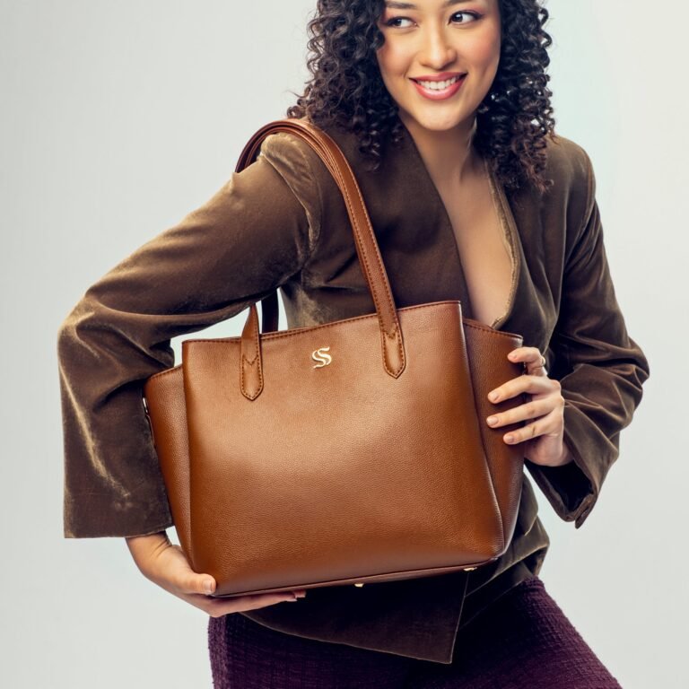 Mocha Elegance Cresta Tote