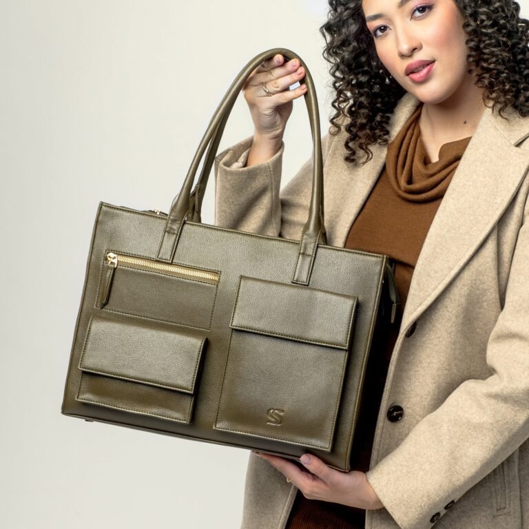 Olive Opulence Maison Élan Tote