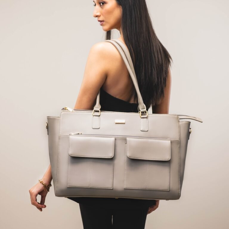 Graphite Grey Oversized Tote