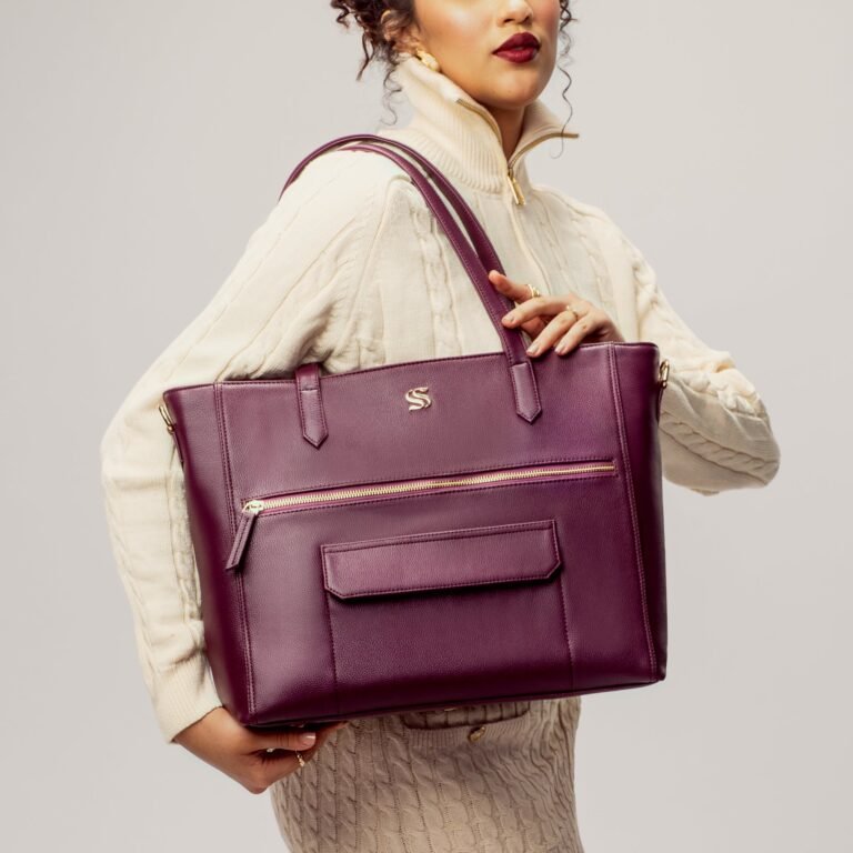 Burgundy Belle Aurea Tote
