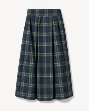Valery skirt in green check